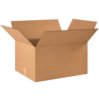 SI Products 22 x 17 x 12 Corrugated Shipping Boxes, 200#/ECT-32 Mullen Rated Corrugated, Pack of