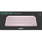Logitech MX Keys Mini Wireless Ergonomic Keyboard, Rose (920-010474)