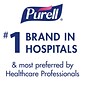 PURELL® Advanced Refreshing 8 oz. Gel Hand Sanitizer, Clean Scent,  12/Carton (9652-12CT)