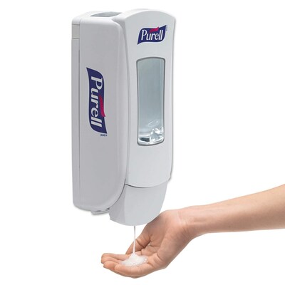 PURELL ADX-12 Wall Mounted Hand Sanitizer Dispenser, White (8820-06)