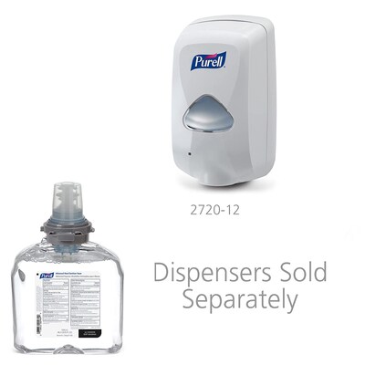 PURELL® Advanced Foaming Hand Sanitizer Refill for TFX Touch-Free Dispenser, 1200 mL, 2/CT (5392-02)