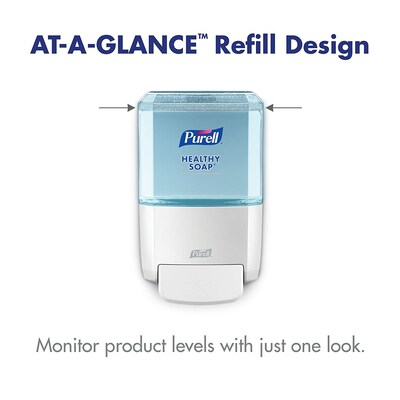 PURELL HEALTHY SOAP ES4 Wall Mounted Hand Soap Dispenser, White (5030-01)