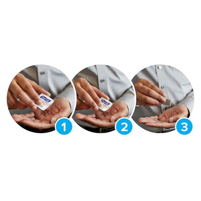 PURELL® Advanced Instant Hand Sanitizer Singles, 2,000/Carton (9630-2M-NS)
