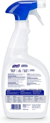 PURELL Professional Surface Disinfectant Spray, Fresh Citrus Scent, 32 Fl. Oz., 6/Carton (3342-06)