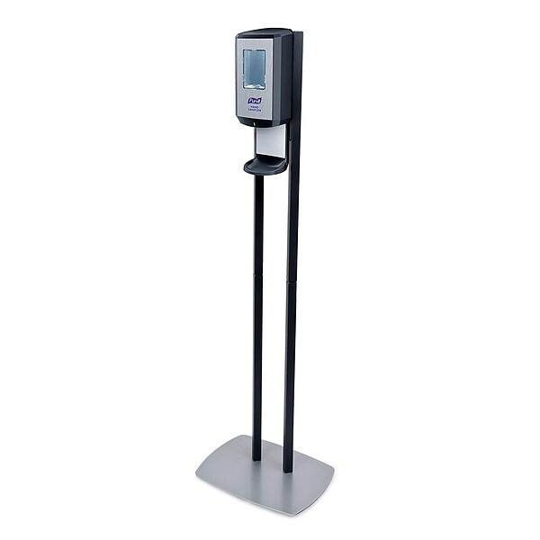 Purell CS 8 Automatic Floor Stand Hand Sanitizer Dispenser, Graphite/Black (7418-DS)