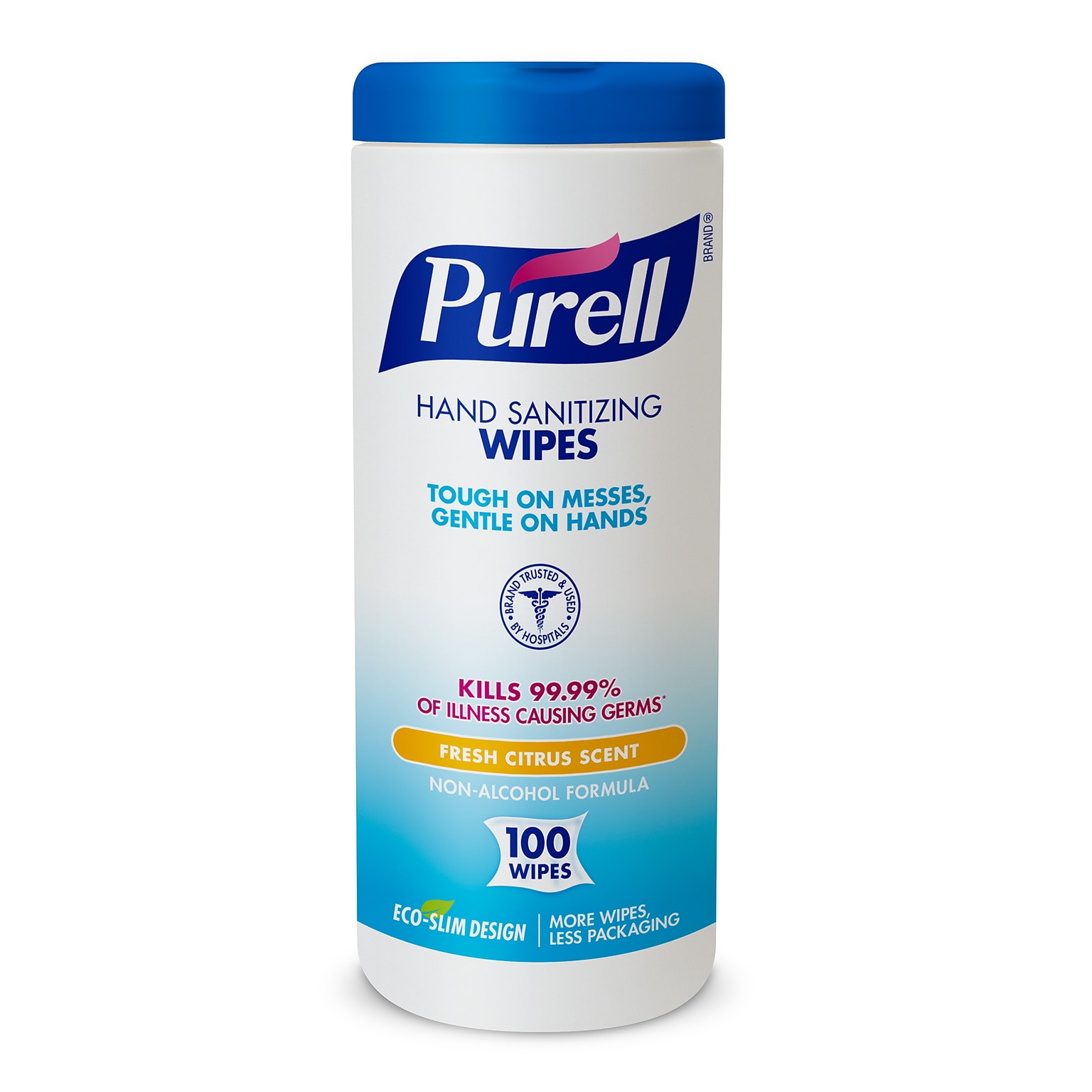 Purell® Hand Sanitizing Wipes, Fresh Citrus Scent, 100/Pack (9111-12)