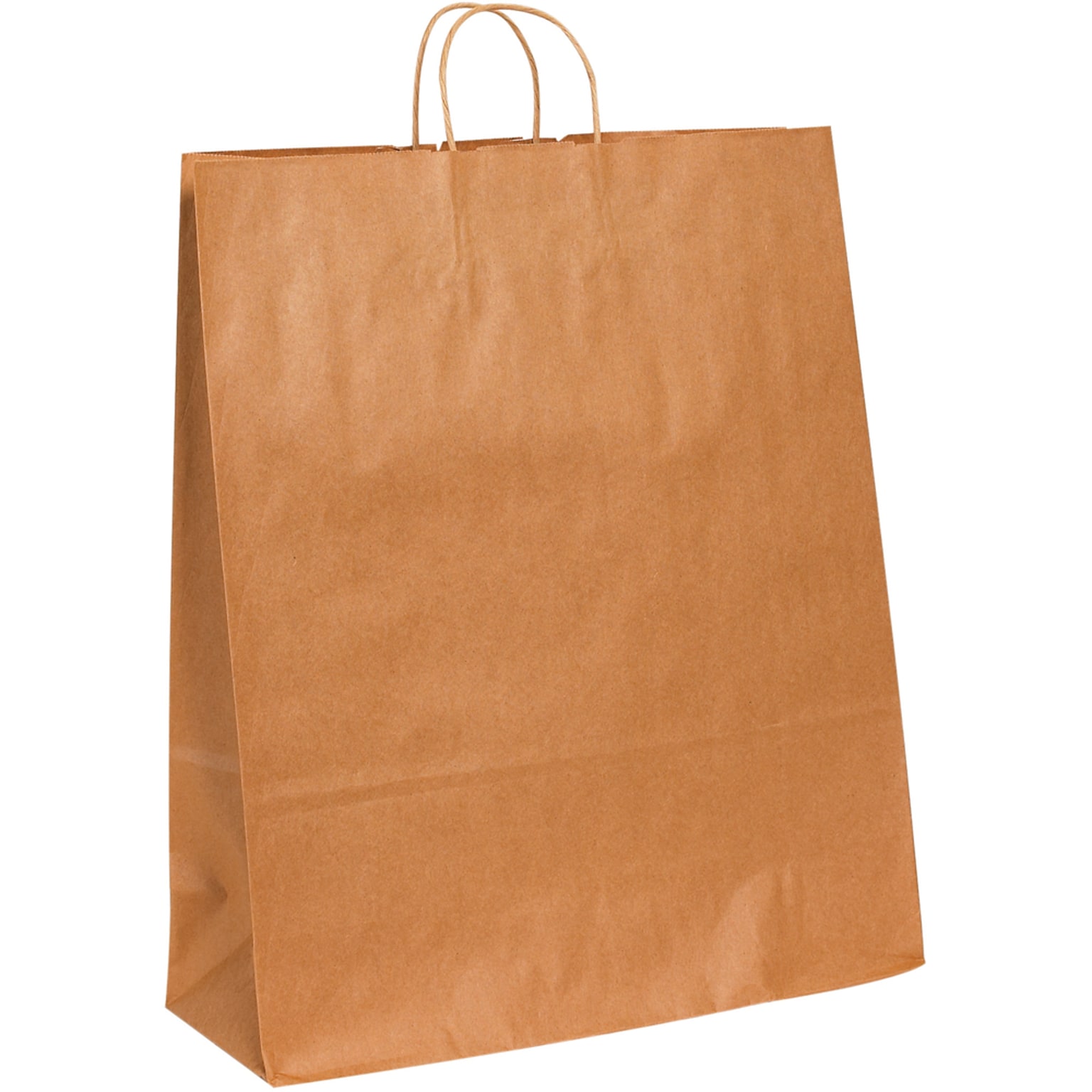 Staples 16 x 6 x 19 1/4 Shopping Bags, Kraft, 200/Carton (BGS110K)