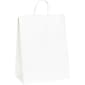 Staples 13" x 7" x 17" Shopping Bags, White, 250/Carton (BGS106W)