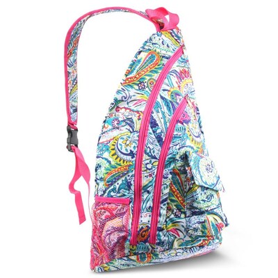 Zodaca Large Duffel Travel Bag Overnight Weekend Handbag Camping Hiking Zipper Shoulder Carry Bag - Pink Quatrifoil