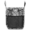 Zodaca Baby Cart Strollers Bag Buggy Pushchair Organizer Basket Storage Bag for Walk Shopping - Zebra