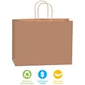 Staples 16 x 6 x 12 Shopping Bags, Kraft, 250/Carton (BGS108K)