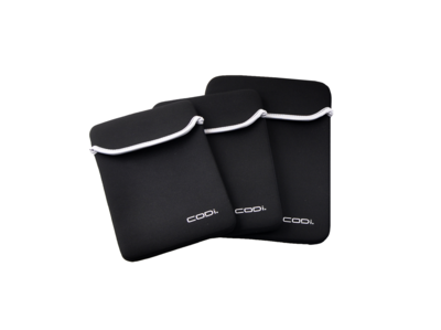 CODi Laptop Slip Sleeve, Black Neoprene (C1279)