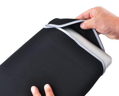 CODi Laptop Slip Sleeve, Black Neoprene (C1279)