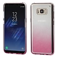 Insten Gradient Sheer Glitter Premium TPU Candy Skin Case For Samsung Galaxy S8+ S8 Plus - Pink