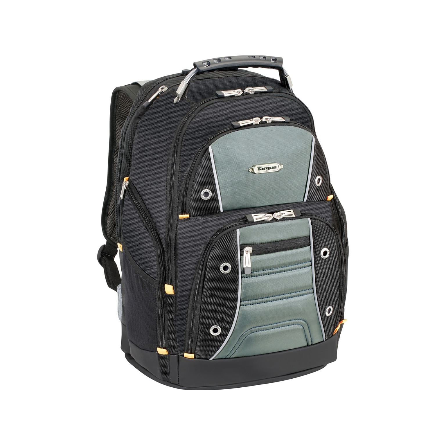 Targus Drifter II Laptop Backpack, Medium, Gray/Black (PSB239US)