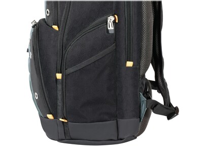 Targus Drifter II Laptop Backpack, Medium, Gray/Black (PSB239US)