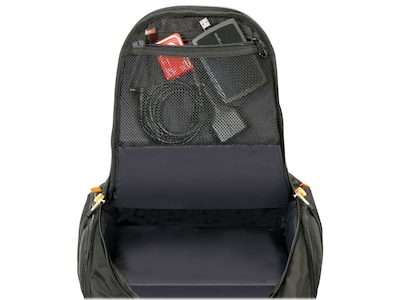 Targus Drifter II Laptop Backpack, Medium, Gray/Black (PSB239US)