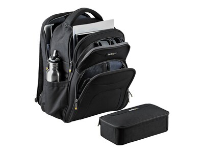 StarTech.com Laptop Backpack, Black Nylon (NTBKBAG156)
