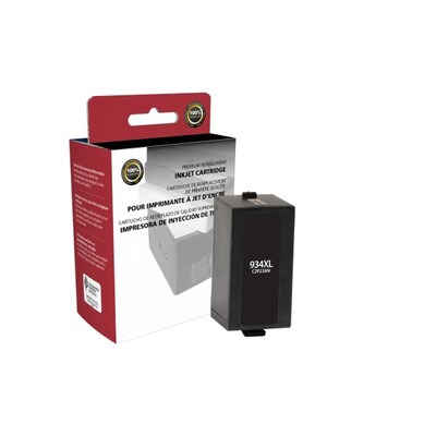 Clover Imaging Group Remanufactured Black High Yield Ink Cartridge Replacement for HP 934XL (C2P23AN