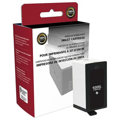 Clover Imaging Group Remanufactured Black High Yield Ink Cartridge Replacement for HP 920XL (CD975AN