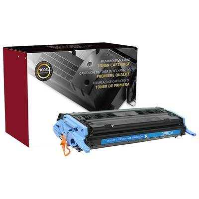 Clover Imaging Group Remanufactured Cyan Standard Yield Toner Cartridge Replacement for HP 124A (Q60