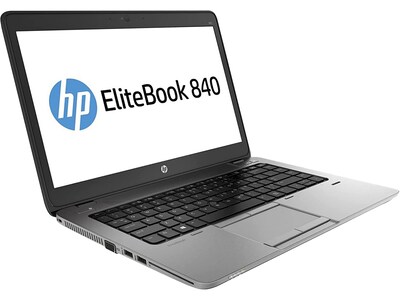 HP EliteBook 840 G2 14" Refurbished Laptop, Intel i5, 8GB Memory, 256GB SSD, Windows 10 Pro (L3Z76UT)