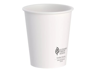 Dart ThermoGuard Paper Hot Cup, 12 Oz., White, 600 Cups/Carton (DWTG12W)