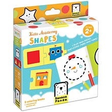 Banana Panda Kid Academy Shapes, Coloring Book & Puzzles (BPN77370)