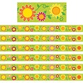 Carson Dellosa Education Straight Border, 3 x 216, Sunshine & Flowers (CD-108231-6)