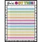 Carson Dellosa Education Kind Vibes Incentive Chart, 17" x 22", You've Got This, Pack of 6 (CD-114313-6)