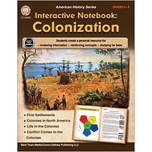 Interactive Notebook: Colonization Resource Book, Grade 5-8 by Mark Twain Media, Paperback (97816222