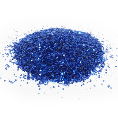 Charles Leonard Creative Arts Glitter, Blue, Pack of 3 (1 lb) Bottles (CHL41115-3)