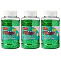 Charles Leonard Creative Arts Glitter, Green, Pack of 3 (1 lb) Bottles (CHL41125-3)