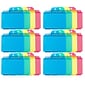 C-Line 3" x 5" Spiral Bound Index Card Notebook with Index Tabs, Lined, Assorted Colors, 6/Pack (CLI48750-6)
