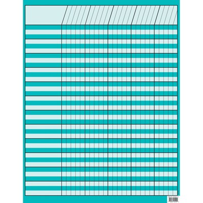 Creative Teaching Press Turquoise Incentive Chart, 17 x 22, Pack of 6 (CTP5105-6)