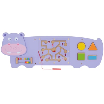 Learning Advantage Three Activity Wall Panel, Hippo (CTU50470)