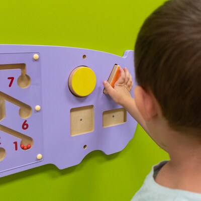 Learning Advantage Three Activity Wall Panel, Hippo (CTU50470)