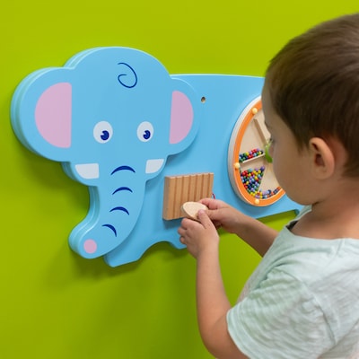 Learning Advantage Three Activity Wall Panel, Elephant (CTU50472)