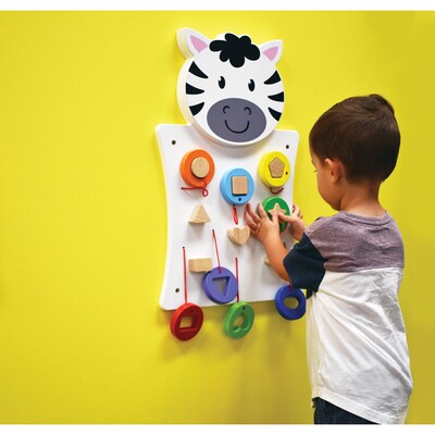 Learning Advantage Activity Wall Panel, Zebra (CTU50681)