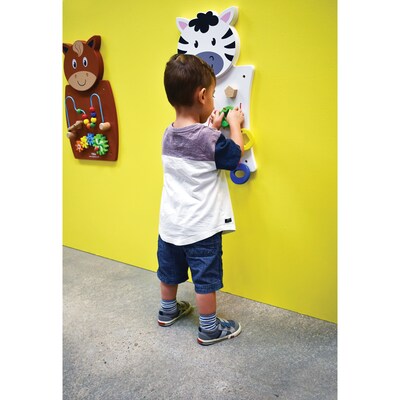 Learning Advantage Activity Wall Panel, Zebra (CTU50681)