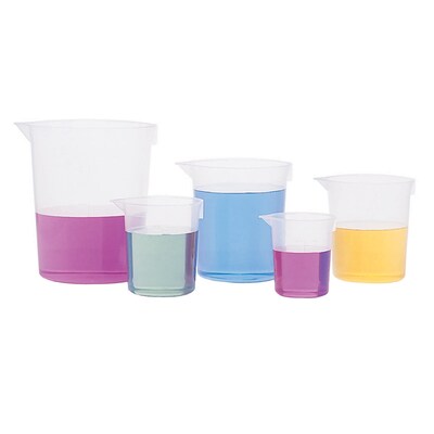 Learning Advantage Economy Beakers, 5 Per Set, 3 Sets (CTU7653-3)