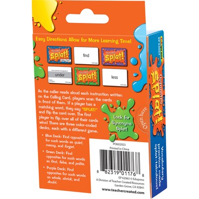 Teacher Created Resources® Opposites Splat™ Game (EP-62063)