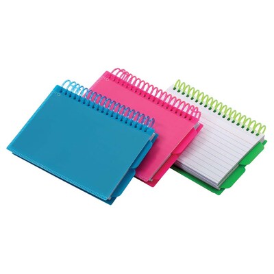 Find It 4 x 6 Tabbed Index Cards, Assorted Colors, 48/Pack (FT07218)