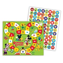 Eureka Mickey Mouse Clubhouse Mickey Park Mini Reward Charts with Stickers, 36 Charts Per Pack, 3 Pa