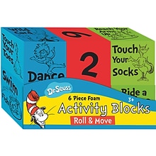 Eureka Dr. Seuss Roll & Move Foam Activity Blocks (EU-867568)