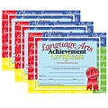 Hayes Publishing Language Arts Achievement Certificate, 30 Per Pack, 3 Packs (H-VA685-3)