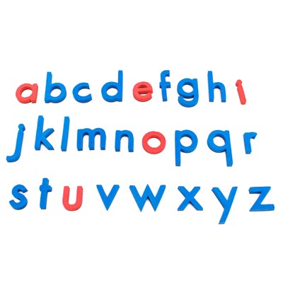 Junior Learning Rainbow Magnetic Alphabet and Digraphs, Print, Assorted Colors, 56 Pieces (JRL601)
