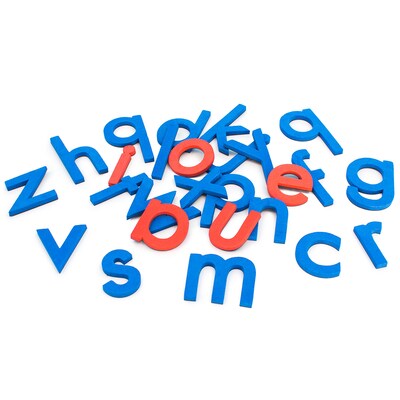 Junior Learning Rainbow Magnetic Giant Alphabet, Assorted Colors, 26 Pieces (JRL606)