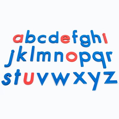 Junior Learning Rainbow Magnetic Giant Alphabet, Assorted Colors, 26 Pieces (JRL606)
