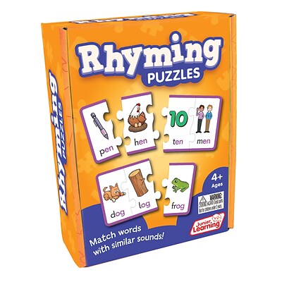 Junior Learning Rhyming Puzzles (JRL656)